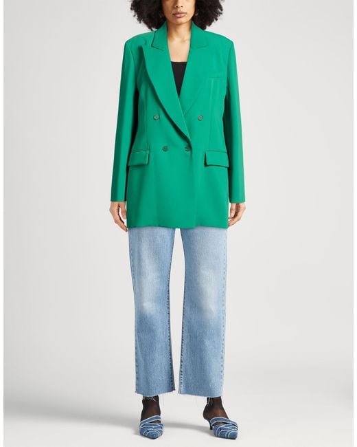 P.A.R.O.S.H. Green Blazer Polyester