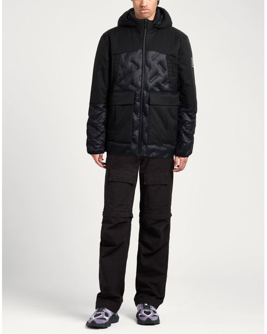 EA7 Black Puffer for men