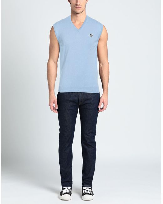 North Sails Blue Sweater for men