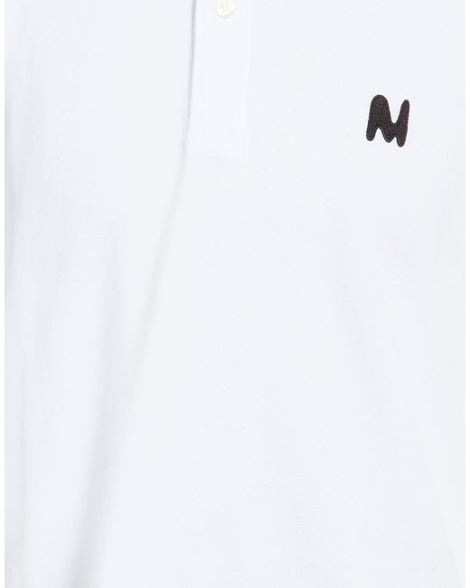 MSGM White Polo Shirts for men