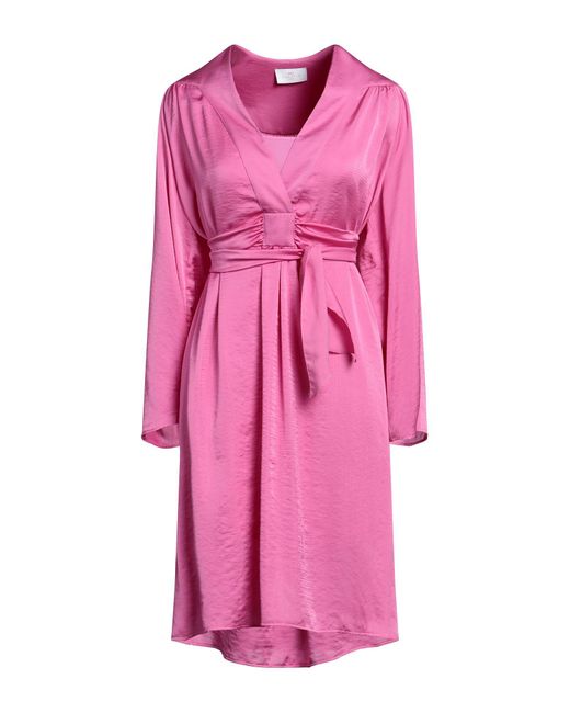 Nenette Pink Midi Dress