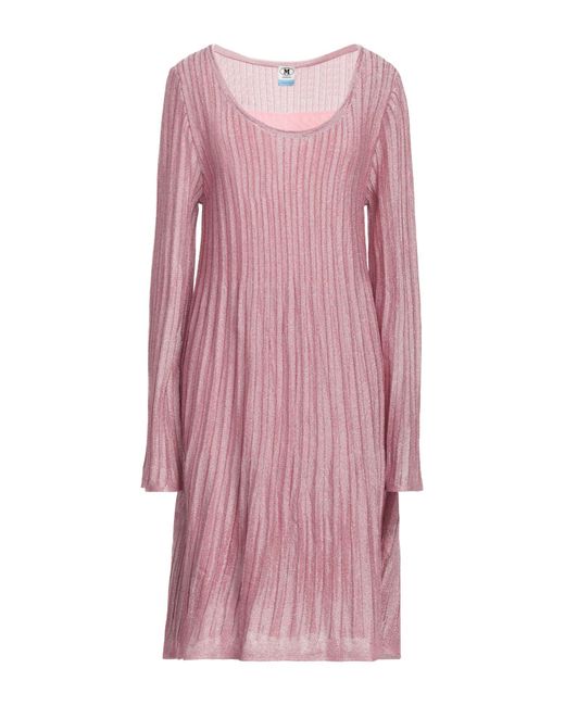 M Missoni Pink Mini Dress