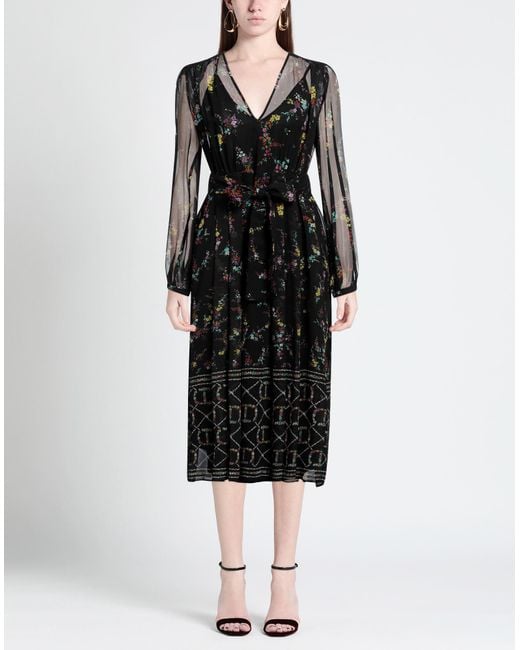 Twinset Black Midi Dress