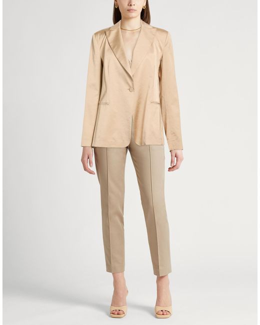 Antonelli Natural Blazer Viscose, Cotton, Elastane
