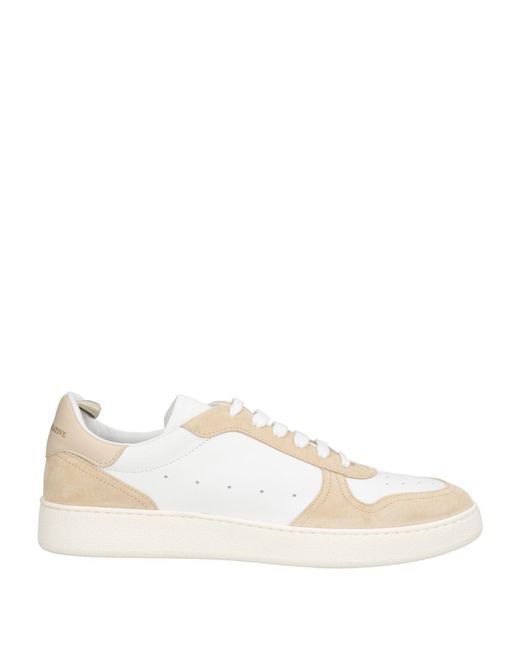 Officine Creative Natural Sneakers Leather for men