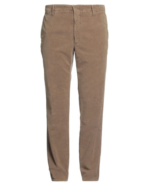 Pantalone di Incotex in Natural da Uomo