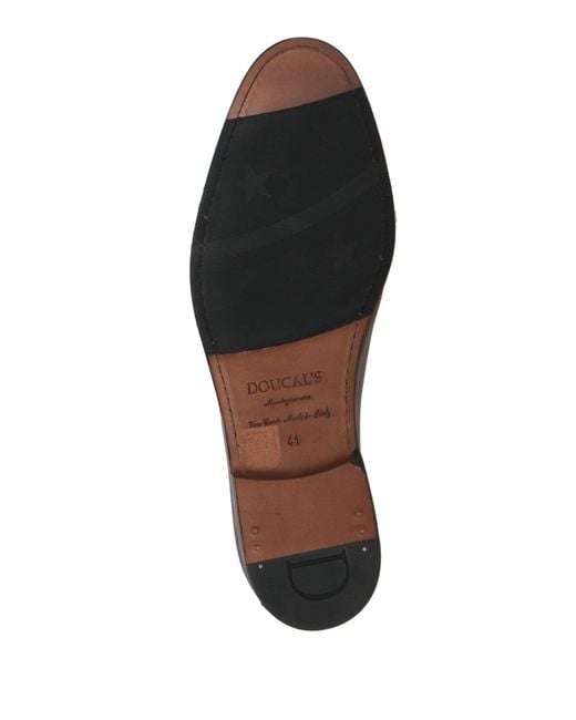 Doucal's Brown Panarea Loafers Leather for men
