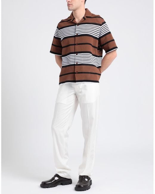 Burberry Brown Shirt for men