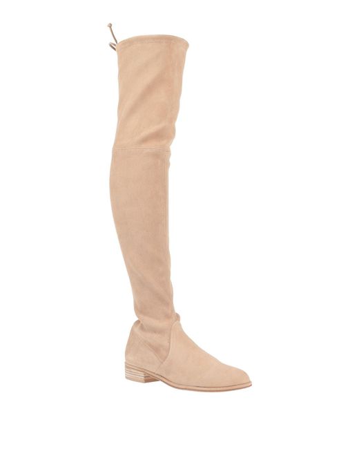 Stuart Weitzman White Boot