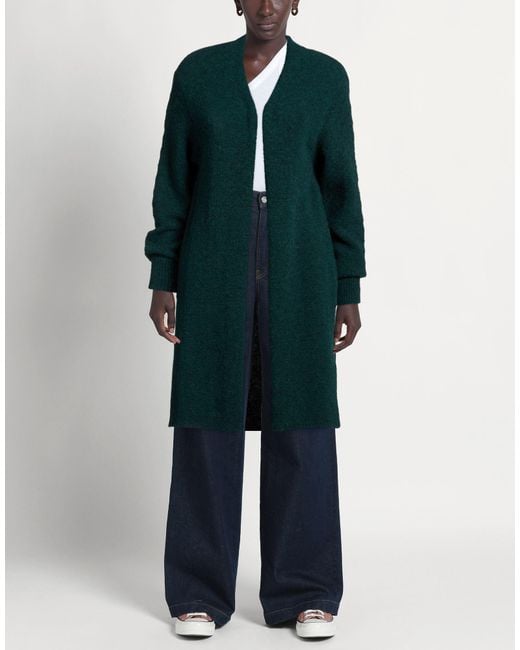Xandres Green Cardigan Acrylic, Polyamide, Alpaca Wool, Wool, Elastane