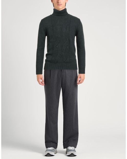 Bellwood Black Turtleneck Acrylic, Alpaca Wool, Wool, Viscose for men