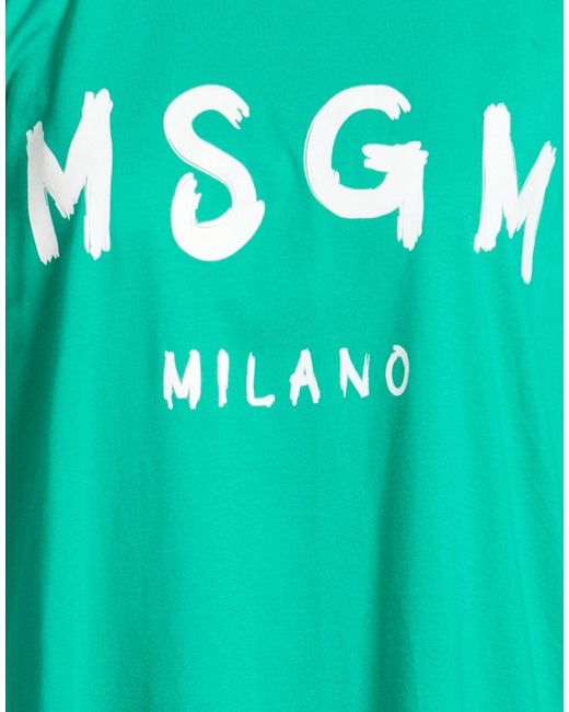 MSGM Green Mini Dresses