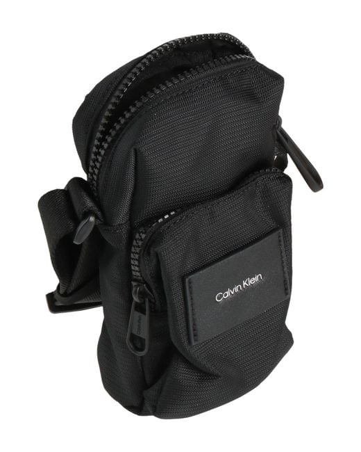 Calvin Klein Black Cross-Body Bags for men