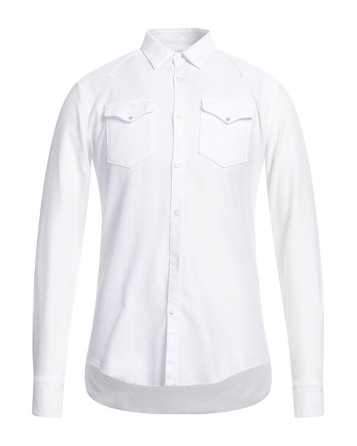 Aglini White Shirt for men
