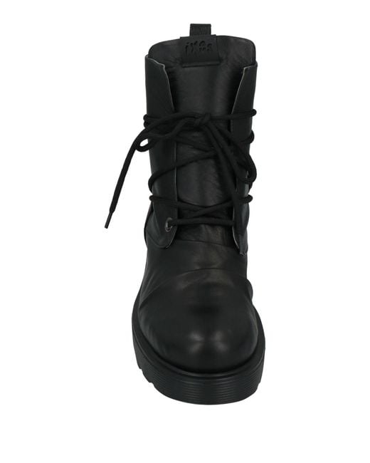 Ixos Black Ankle Boots