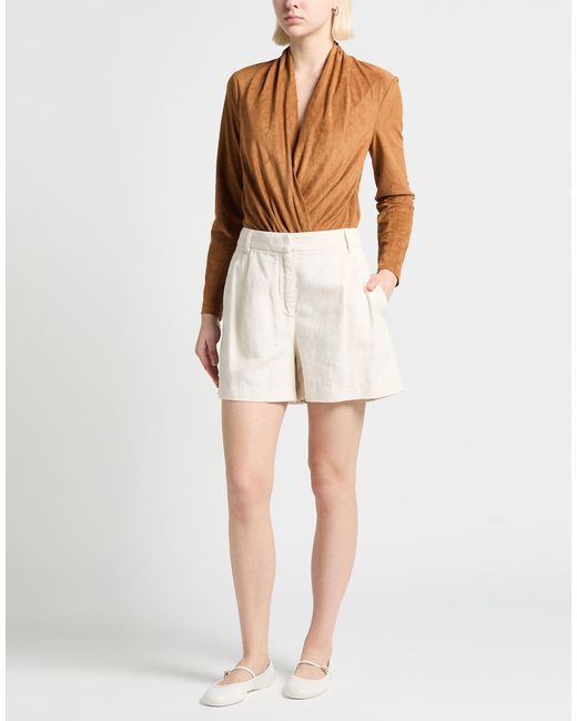 MARCIANO BY GUESS Brown Bodysuit