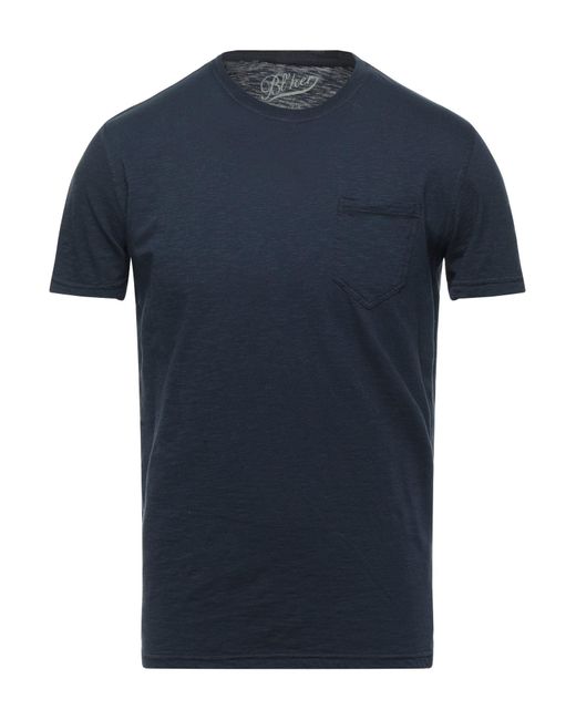 Bl'ker Blue T-shirt for men