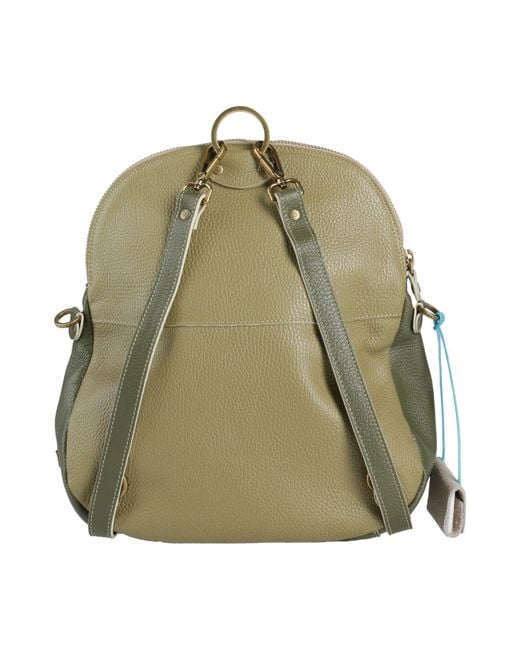 Gabs Green Backpack Calfskin