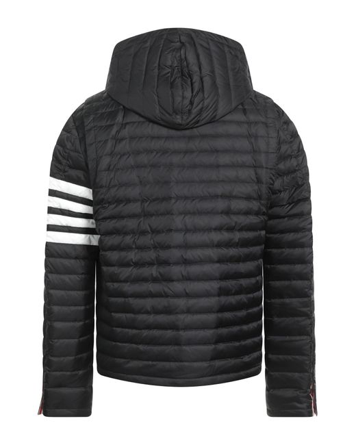 Thom Browne Black Puffer Polyamide for men