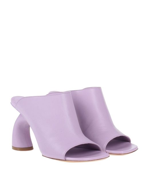 Dries Van Noten Purple Sandals