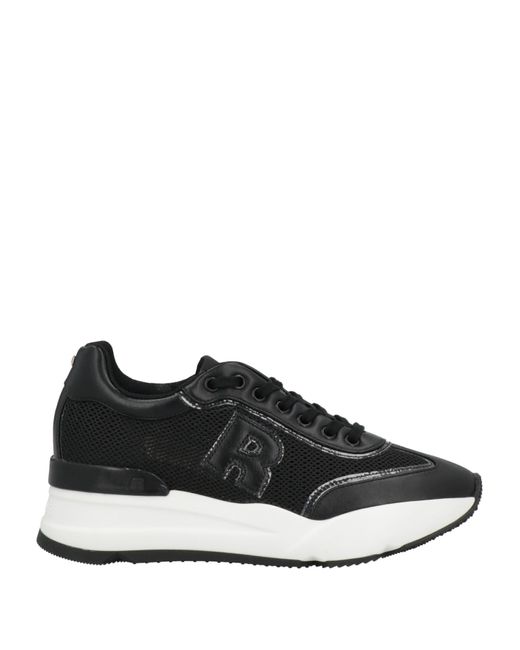 Rucoline Black Sneakers Textile Fibers
