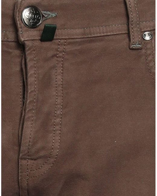 Luigi Borrelli Napoli Brown Trouser for men