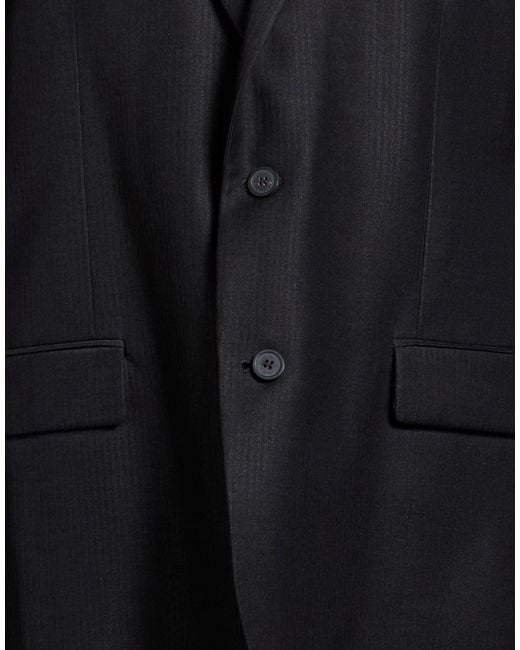Givenchy Black Blazer Wool, Silk for men