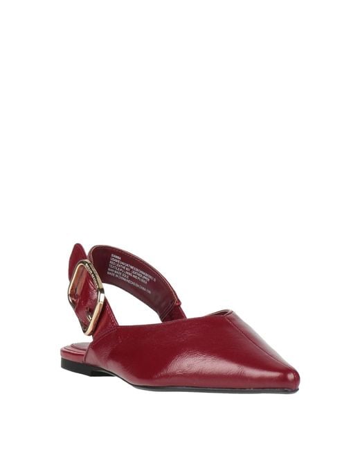 Steve Madden Red Ballet Flats