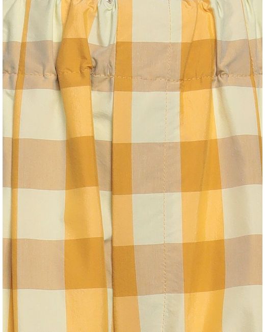 SOLOTRE Yellow Marigold Pants Cotton, Polyester