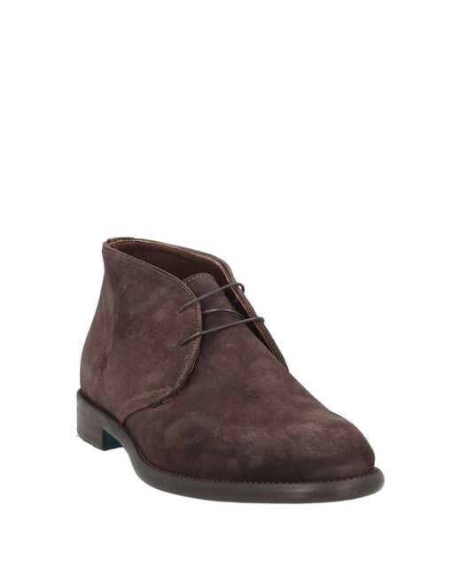 Sutor Mantellassi Brown Ankle Boots for men