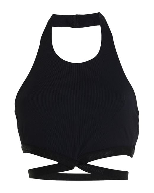 Palm Angels Black Top Polyamide, Elastane, Polyester