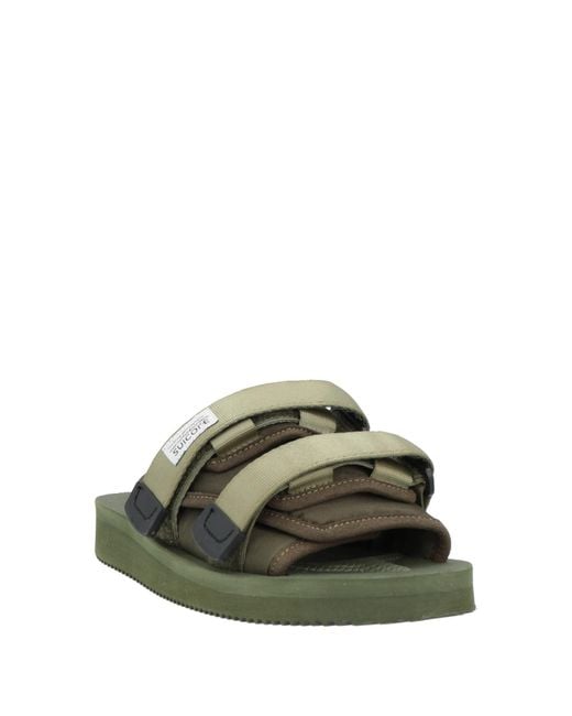 Suicoke Green Sandals
