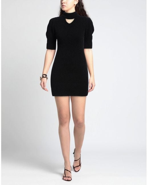 Patou Black Mini Dress