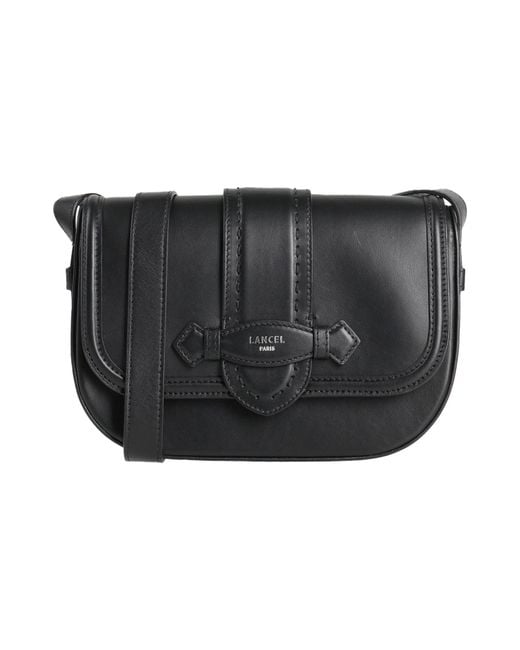 Lancel Black Cross-Body Bag Cow Leather