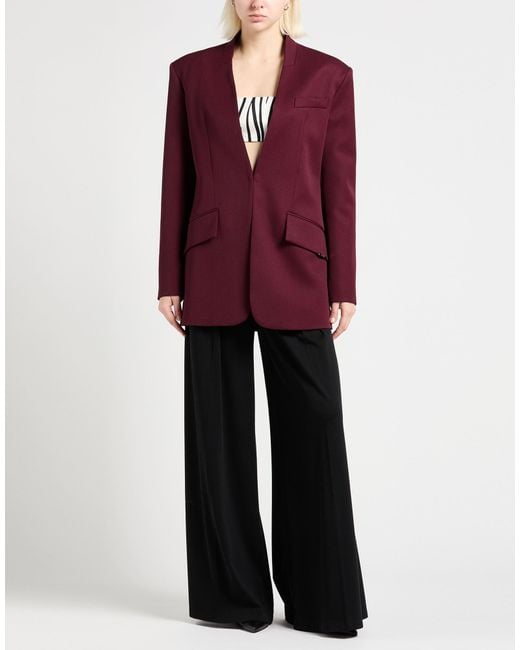 The Attico Purple Blazer