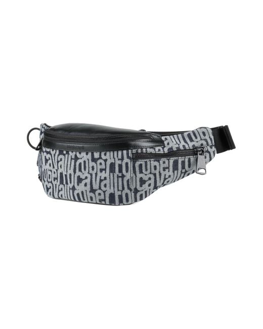 Roberto Cavalli Blue Belt Bag for men