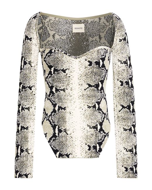 Khaite Gray Pullover