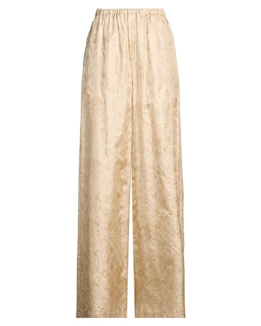 Max Mara Natural Pants Silk