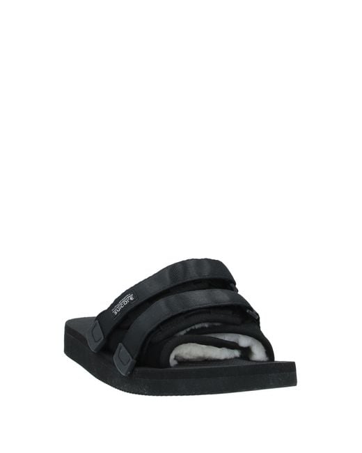 Suicoke Black Sandale
