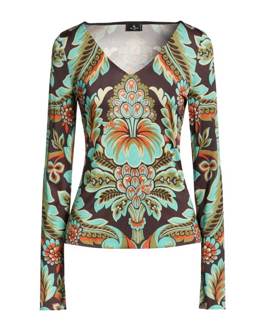 Top di Etro in Green