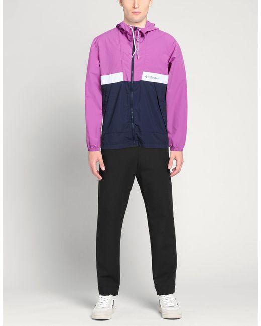 Columbia Pink Jacket Polyamide for men