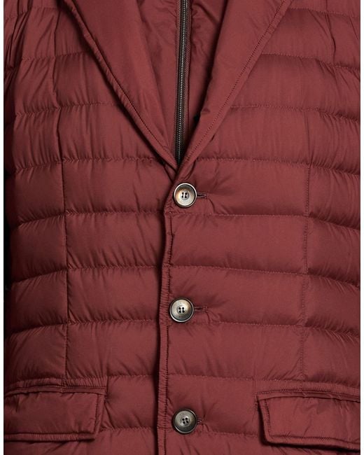Herno Red Puffers for men
