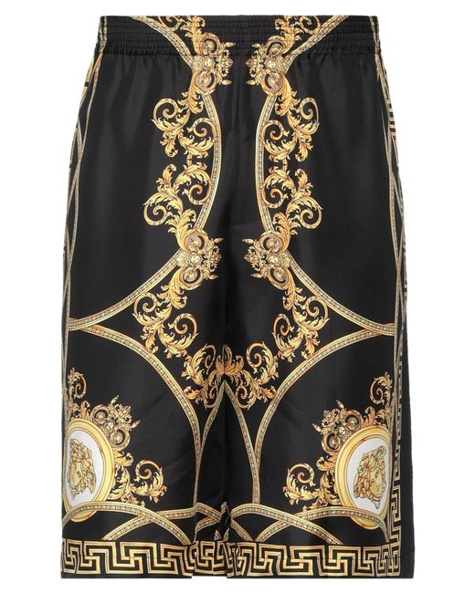 Versace Black Shorts & Bermuda Shorts for men