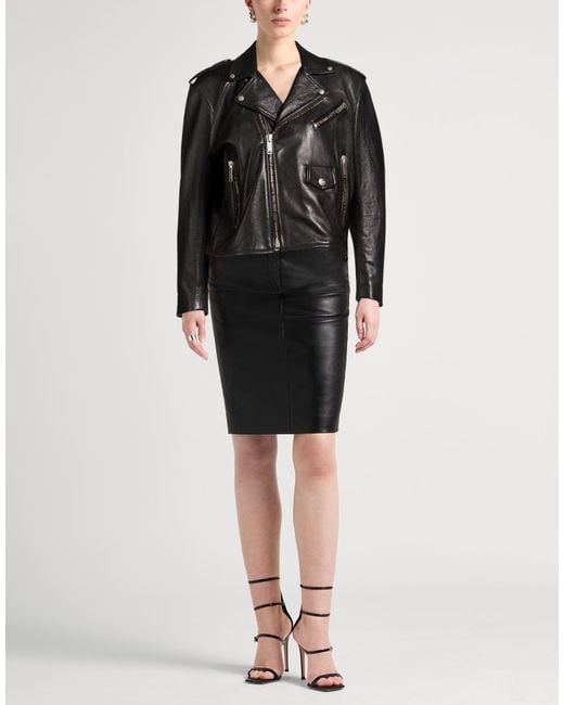 Halfboy Black Jacket Ovine Leather