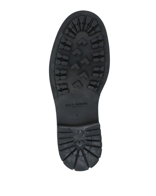 Dolce & Gabbana Black Boot Calfskin for men
