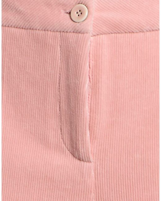 Marc Cain Pink Pants Cotton, Polyester, Elastane