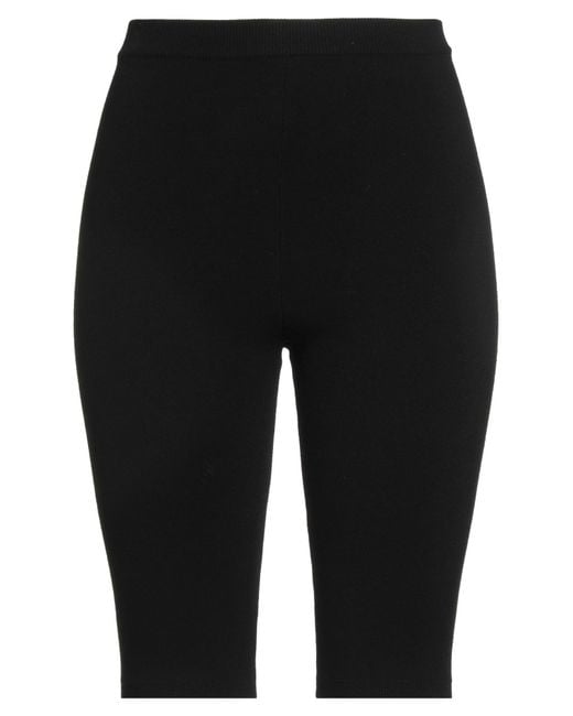 Magda Butrym Black Shorts & Bermuda Shorts
