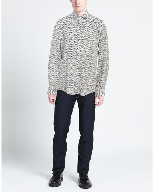 Patrizia Pepe Gray Shirt for men