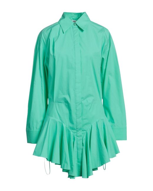 The Attico Green Mini Dress