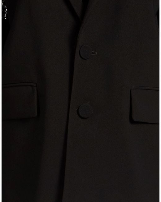 DSquared² Black Blazer Polyester
